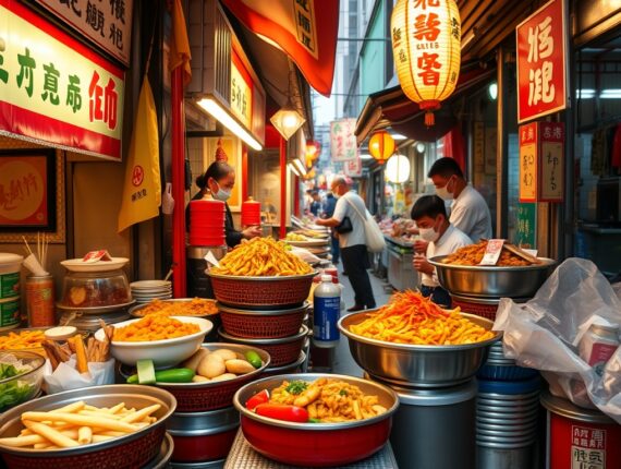 香港王牌：探索城市中的經典美食街道